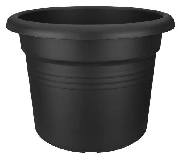 ELHO Pflanzengefäss Green Basics Cylinder living black ø 39 cm