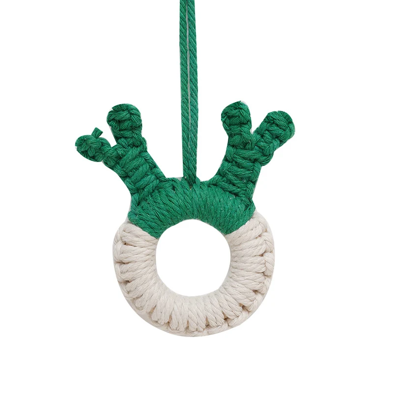 Dekorative Macrame Hängende Akzent Karnz