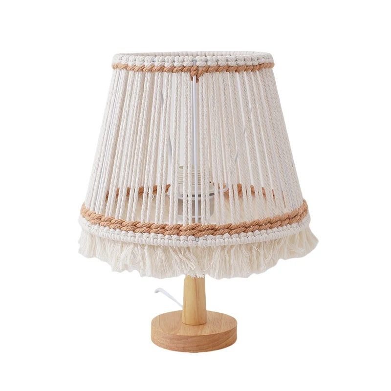 Bohemian Makramee Tischlampe Karnz