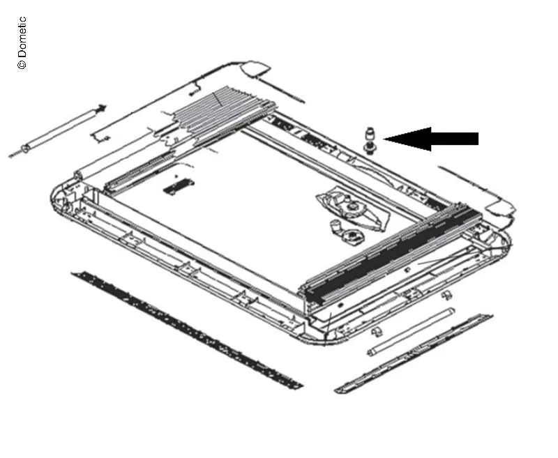 Antriebsritzel für Dometic Seitz Heki 3 – Ersatzteil E494