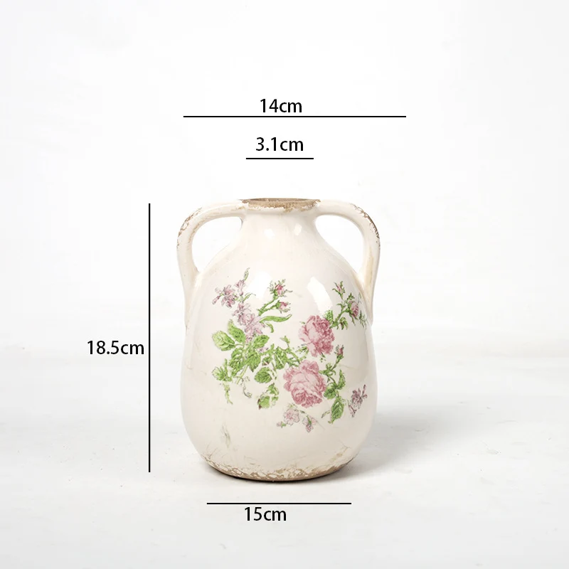 Dekorative Keramikvase Karnz