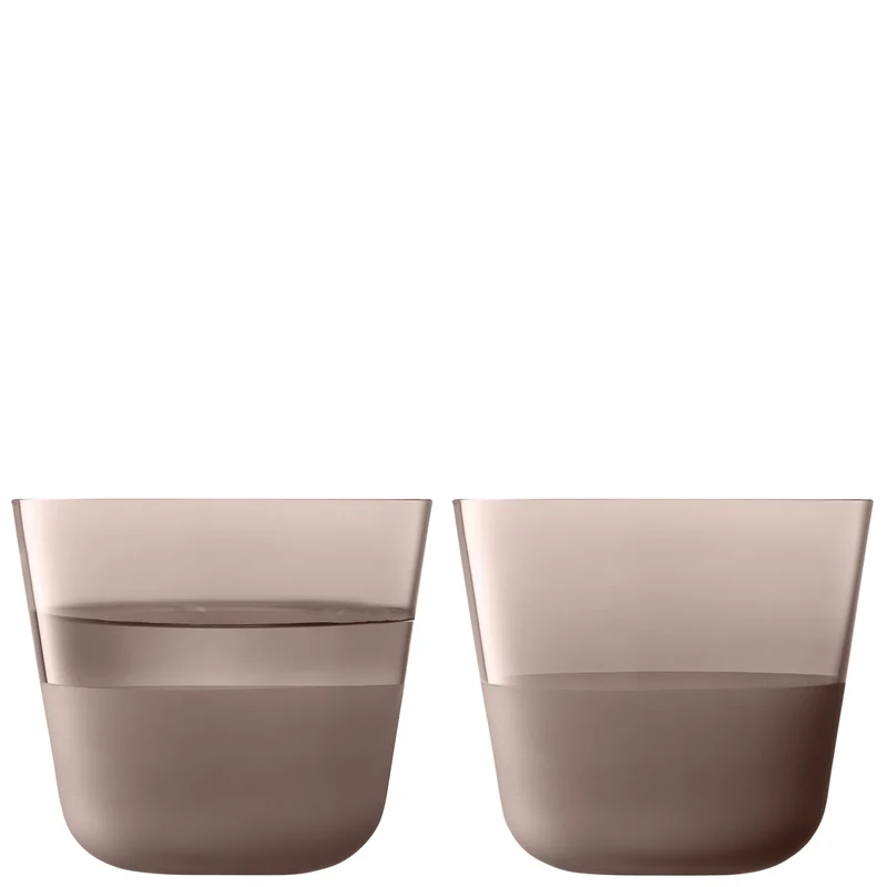 2er Set Arc Contrast Trinkbecher 260ml earth