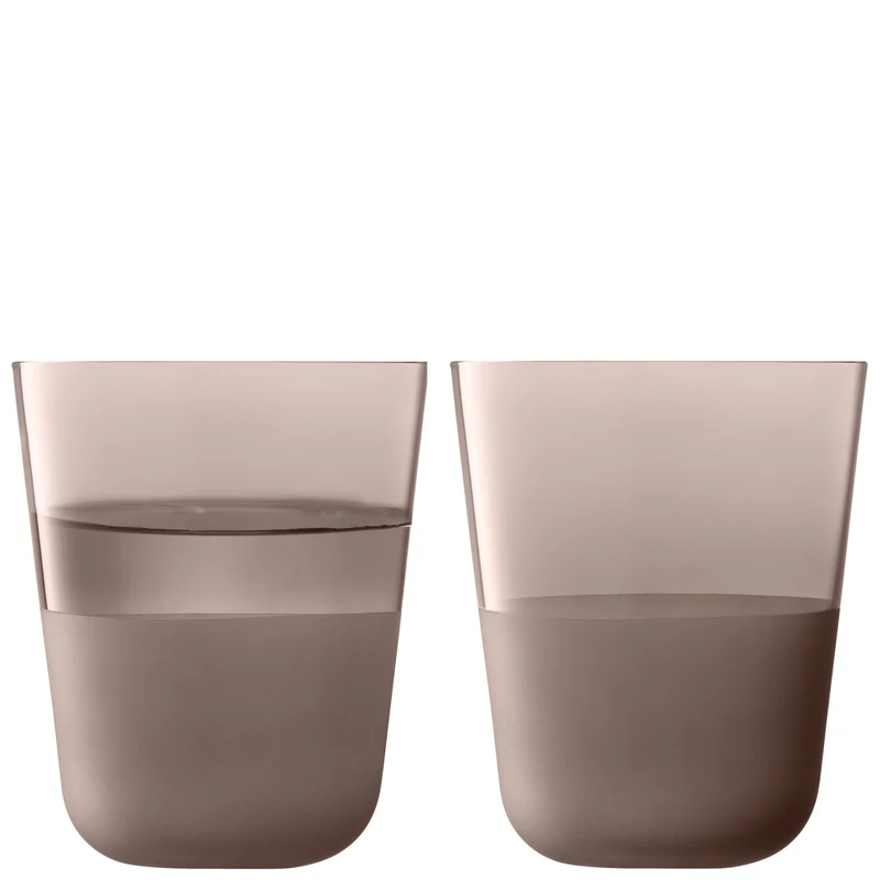 2er Set Arc Contrast Trinkbecher 380ml earth