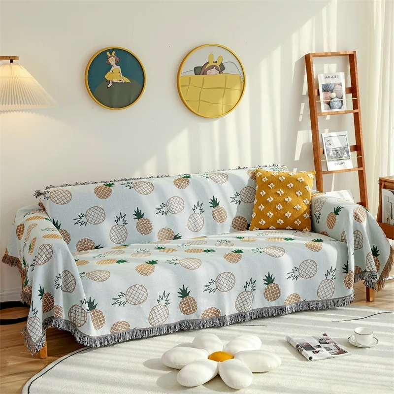 Ananas gemusterter Sofabezug