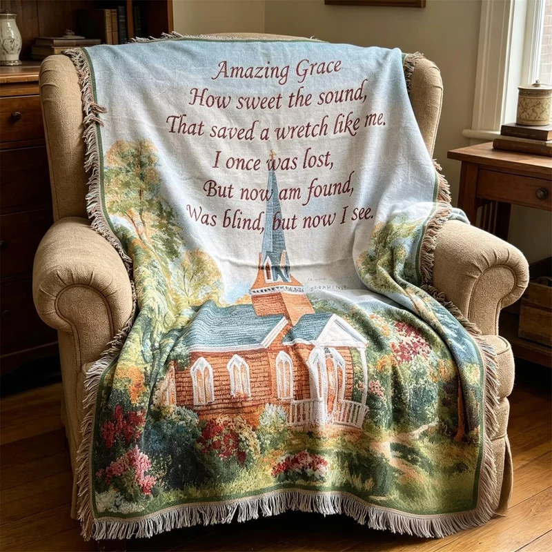 Inspirierende Wandteppich Wurfdecke