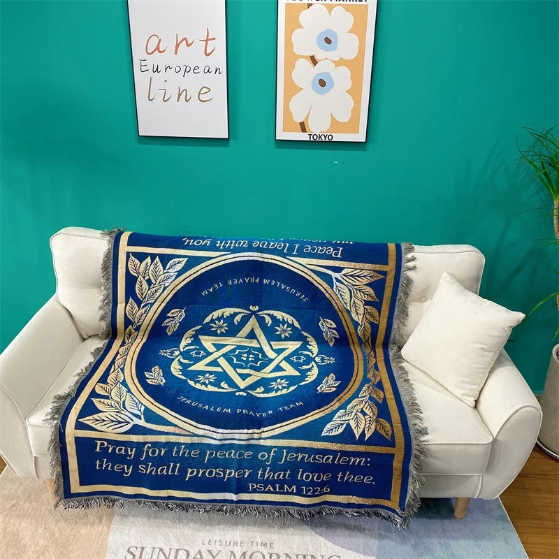 Inspirierende dekorative Gebet Wurfdecke