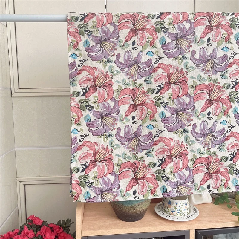 Elegante florale Wandteppich