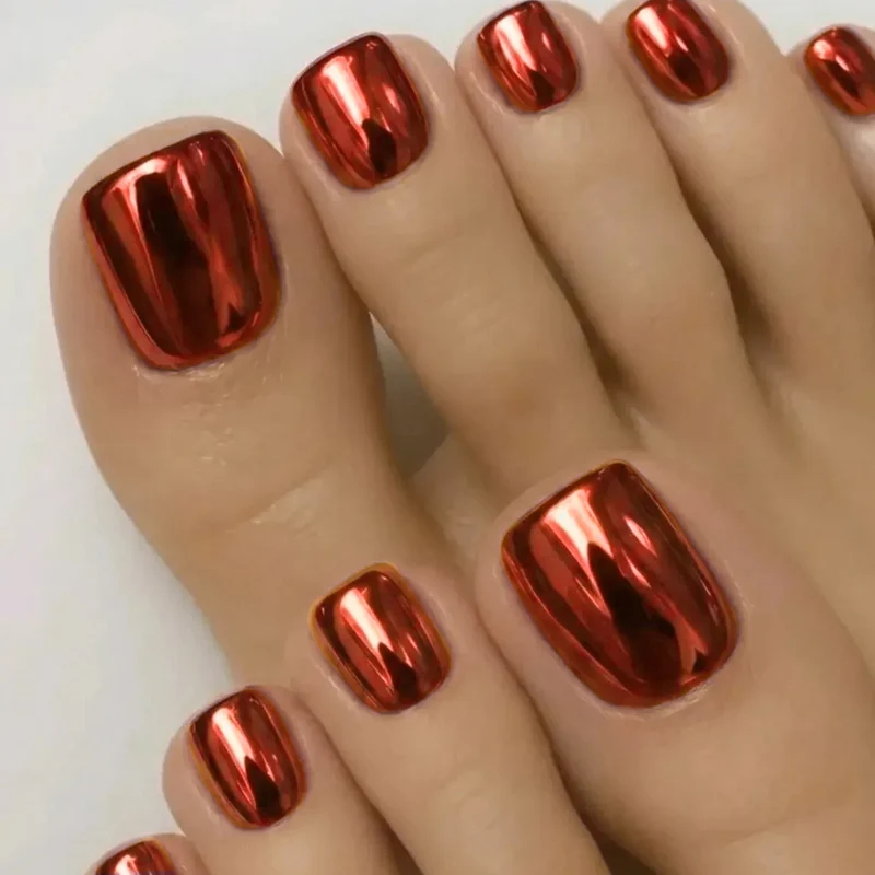 Glänzendes Metallic-Nagelkunst-Set Karnz