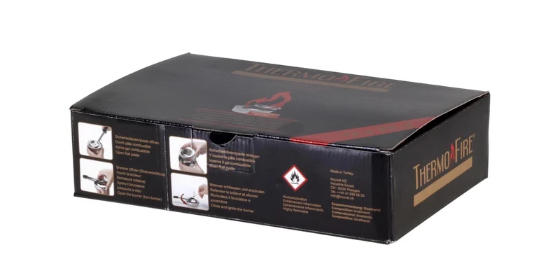 Sicherheits - Brennpaste Thermo Fire, 12 x 80 g