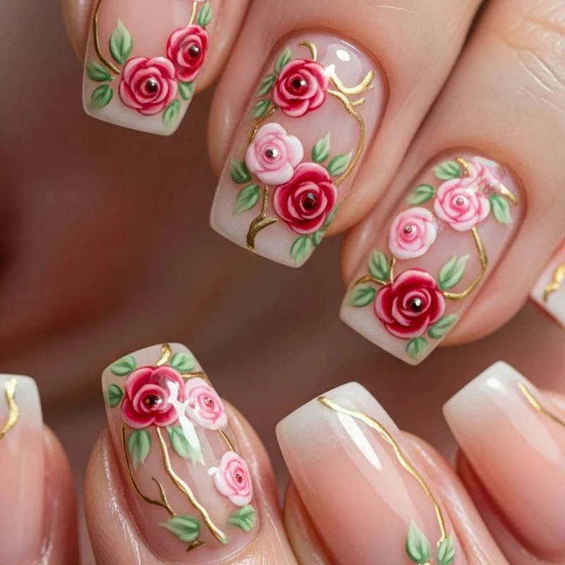 Floral Art Nageldesign Karnz