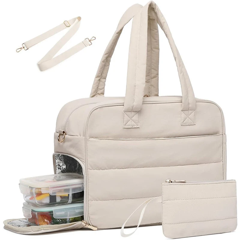 Isolierte Lunch-Tote-Tasche mit abnehmbarem Kühler Karnz