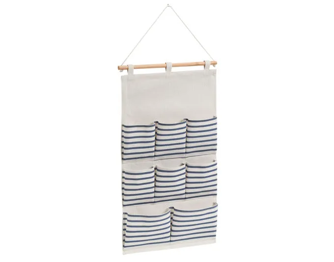 ZELLER Hängeorganizer mit 8 Fächer Stripes 60x35 cm