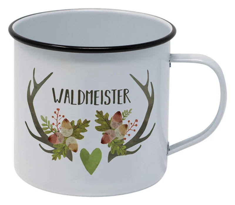 PPD Henkelbecher Happy Metal Mug Waldmeister