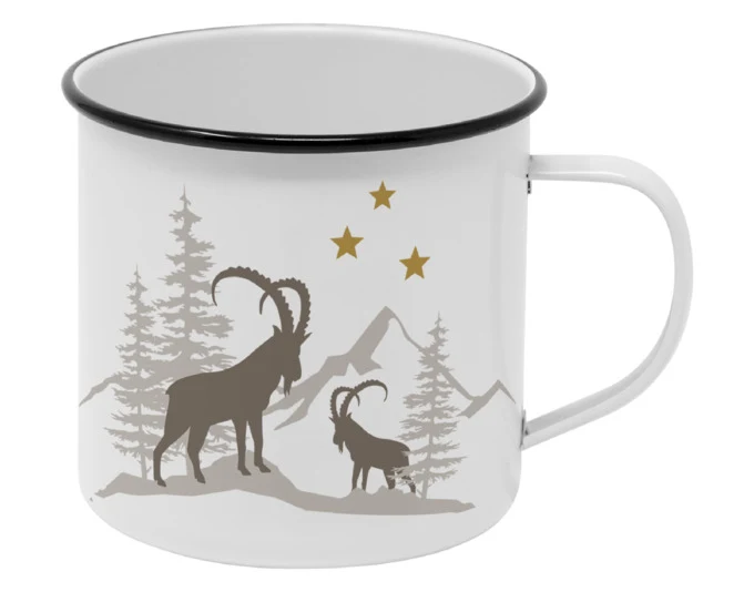 PPD Henkelbecher Happy Metal Mug Winter Capricorns