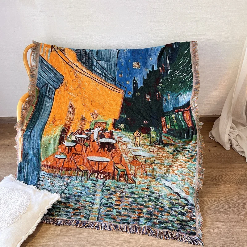 Künstlerisches Wandteppich-Wurfdecke