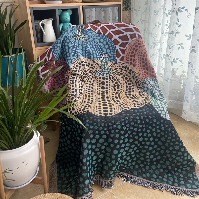 Künstlerische dekorative Wurfdecke