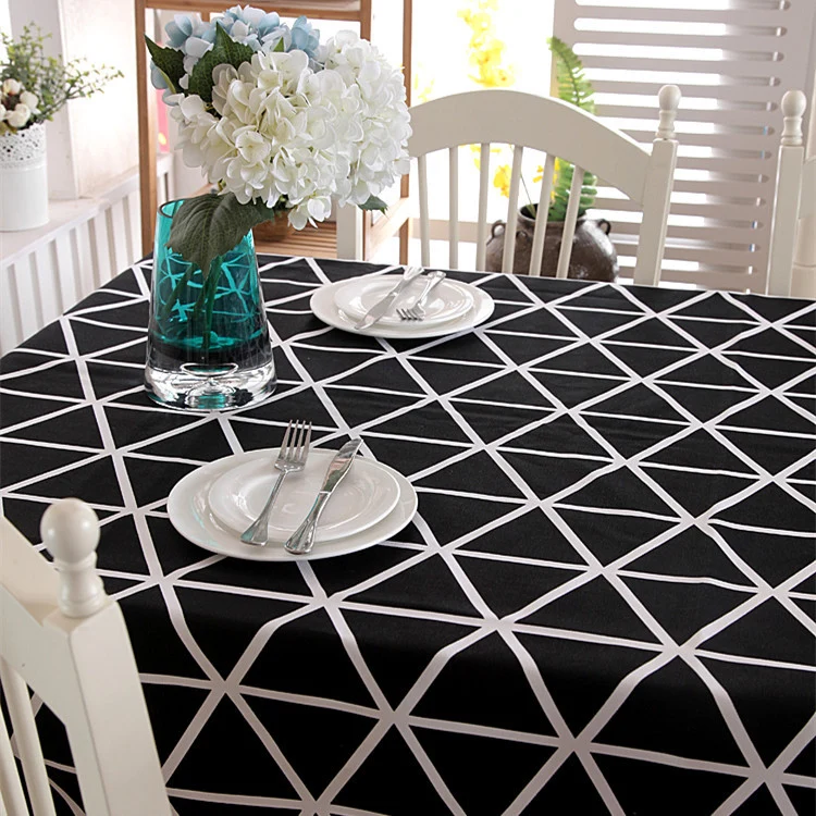 Elegante geometrische Muster Tischdecke