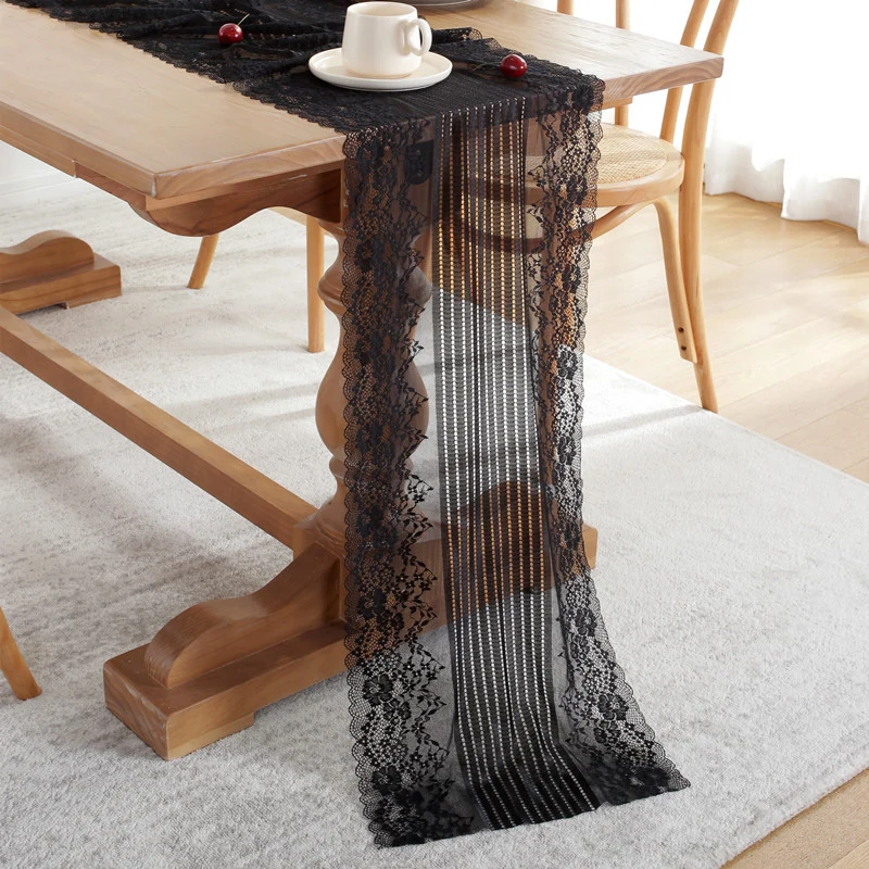 Stylischer Eleganter Spitzen-Tischläufer