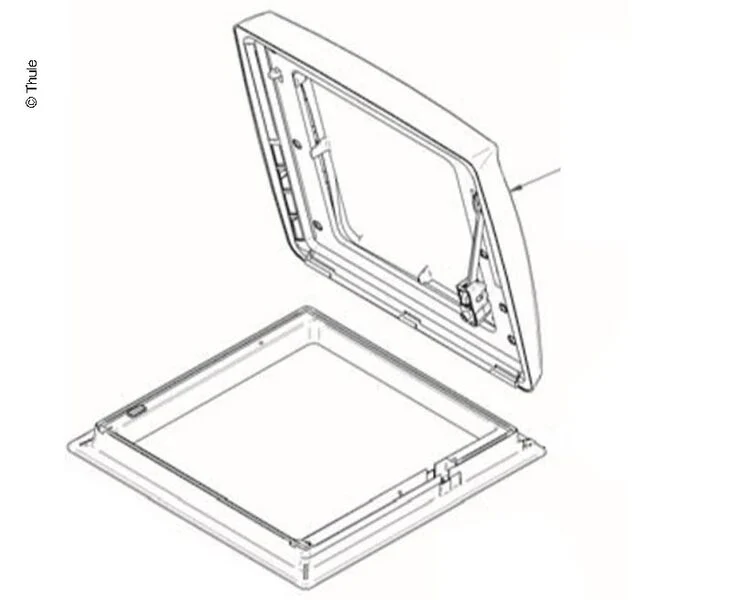Ersatzglas Omnivent trans