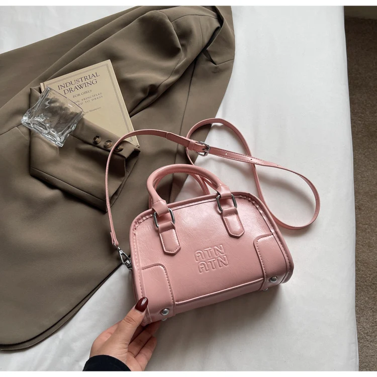 Stylishe Strukturierte Handtasche Karnz