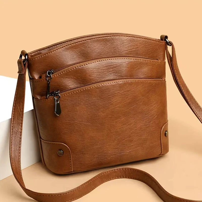 Stylische schlanke Umhängetasche Karnz