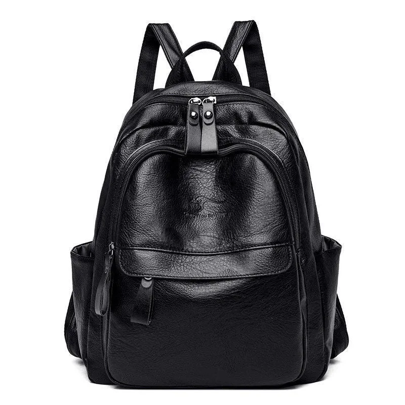 Stylischer Schwarzer Rucksack Karnz