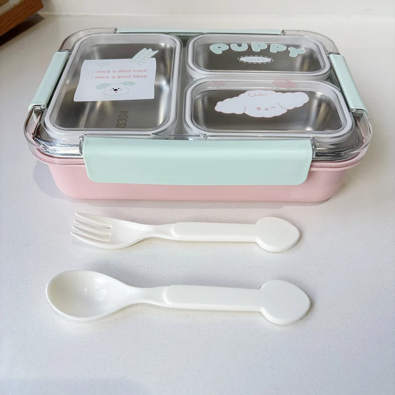 Multi-Compartment Lunch Container