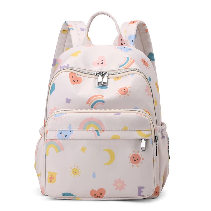 Verspielter Grafikdruck Rucksack Karnz
