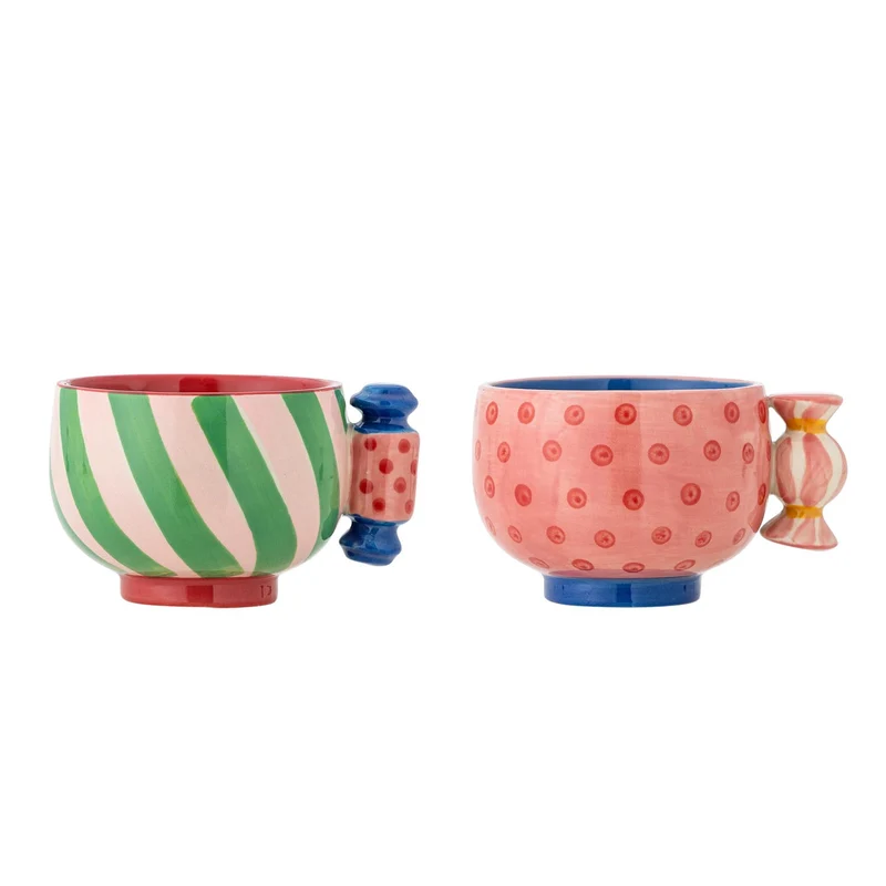 Caramella Tasse, Rose, Steingut