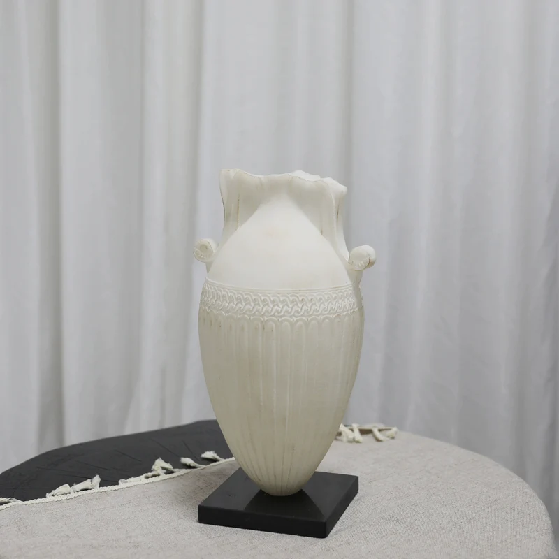 Elegante Marmor Dekorative Vase