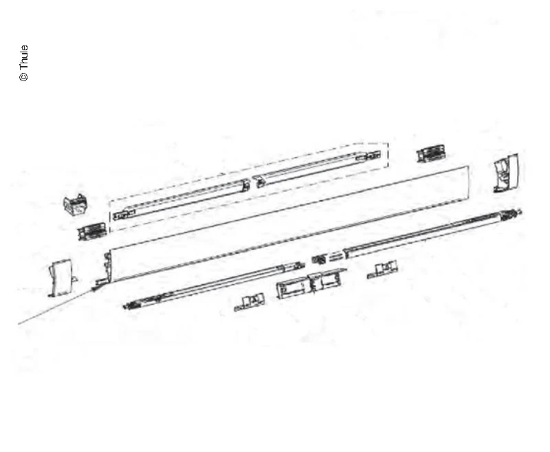 Frontblende 5200 3,0m wei