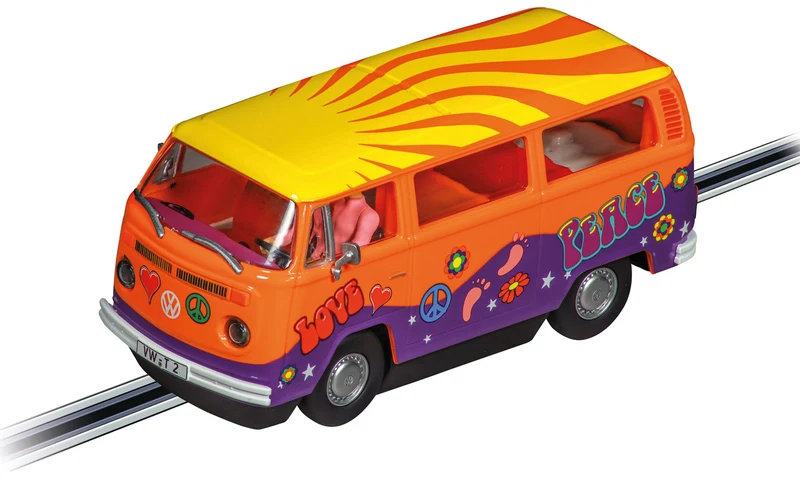 Carrera 20027759 - Evolution VW Bus T2b "Peace and Love" mit Licht