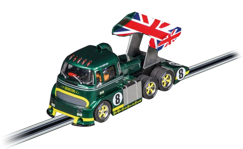 Carrera 20031093 - DIGITAL 132 Racetruck Cabover "British Racing Green No.8"