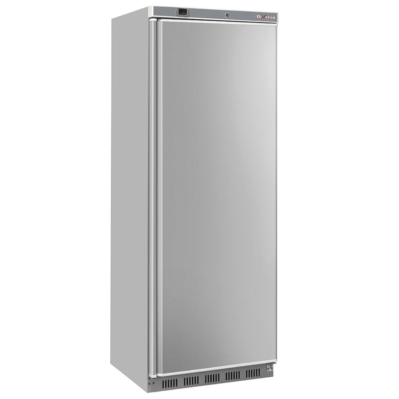 Gastro-Kühlschrank mit Umluftkühlung , 400 L , Edelstahltür, WR-PV40-XP