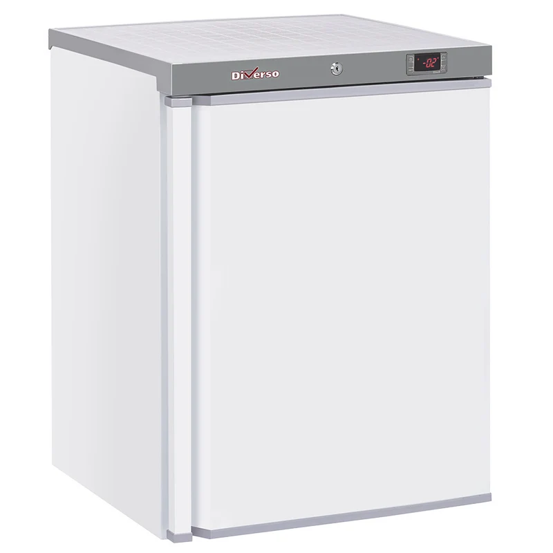 Gastro Umluft-Kühlschrank , 200 Liter , Weiß & Abschließbar, WR-PV20-LP
