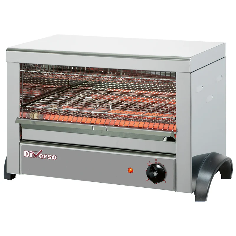 Professioneller Zangentoaster mit 3 Zangen , Quarzrohre & Timer, WR-M3TS-P3