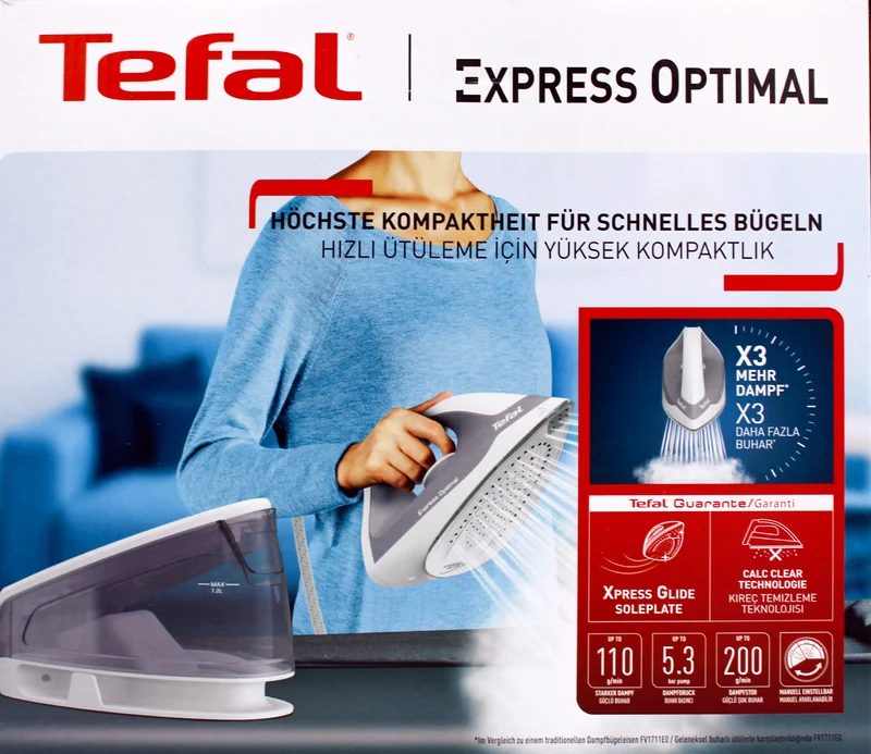 Tefal SV4110E0 Express Optimal Dampfbügelstation