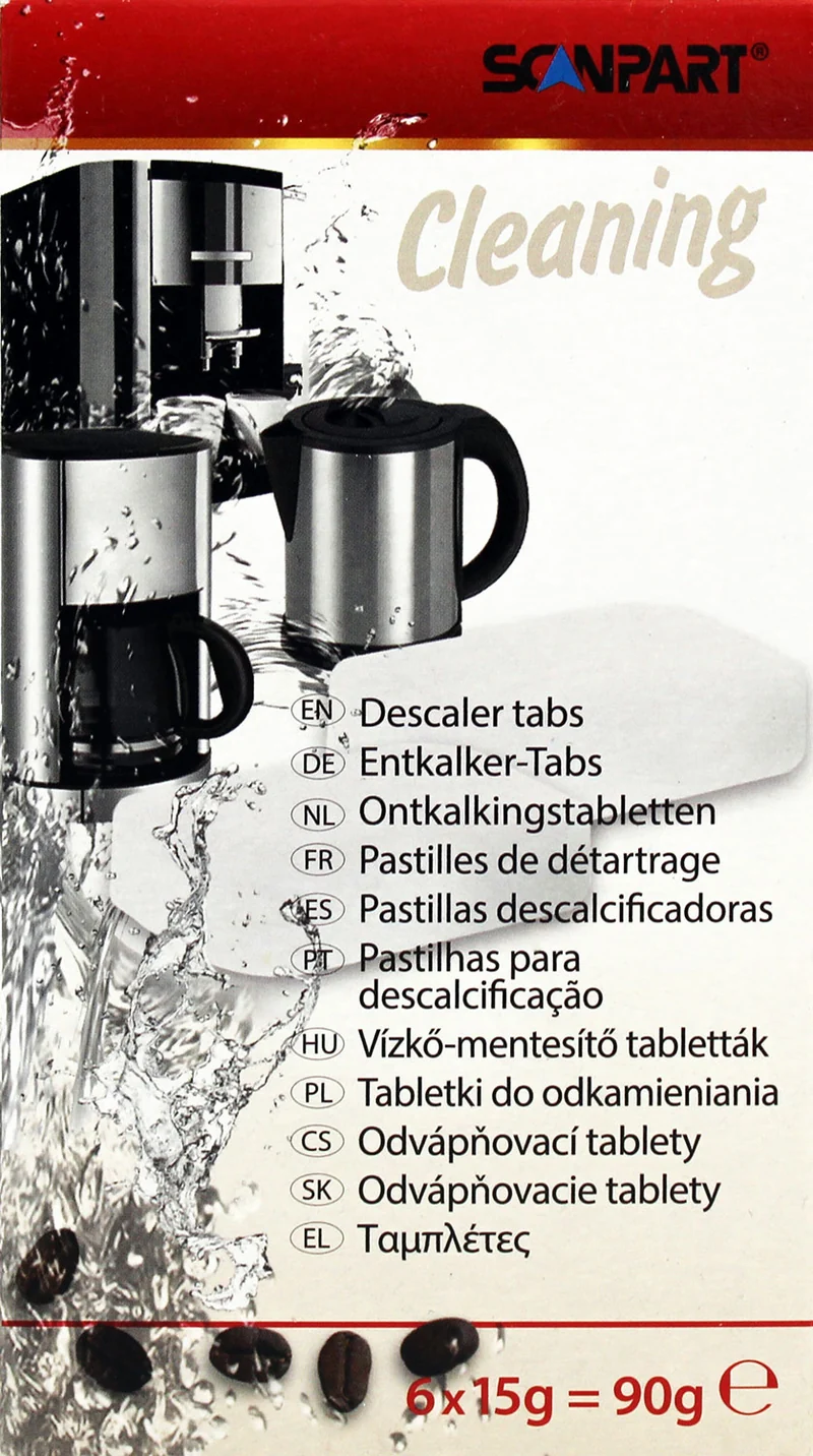 Scanpart 2790000845 Entkalker-Tabs für Vollautomaten 6 Stück