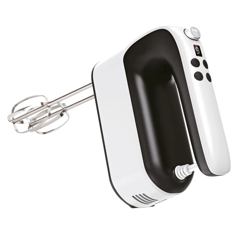 Adler AD 4229 Handmixer 600 Watt mit Rührbesen, Knethaken und Schneebesen