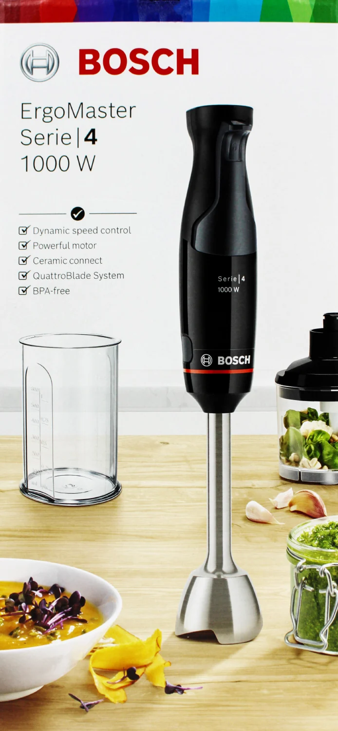 Bosch MSM4B620 ErgoMaster Stabmixer schwarz/anthrazit
