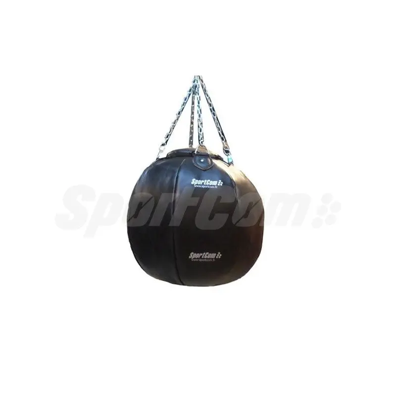 Uppercut-Sandsack birnenförmig, Echtleder – 0,7 × 0,7 m, 34 kg