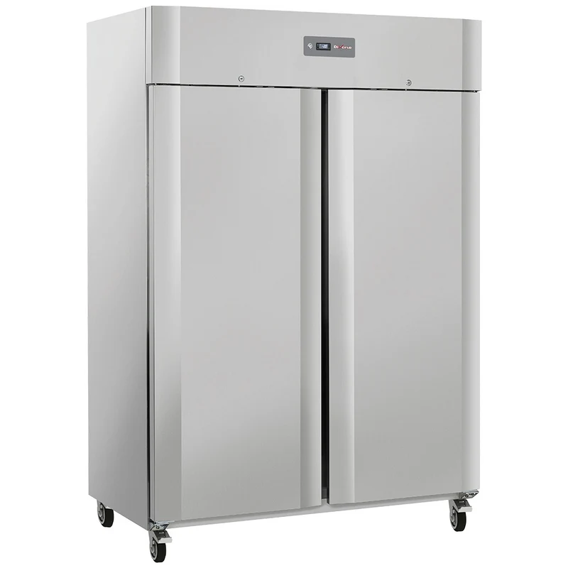 Edelstahlkühlschrank 1200L , 2-türig , Edelstahl , GN 2/1, WR-GN12-2N
