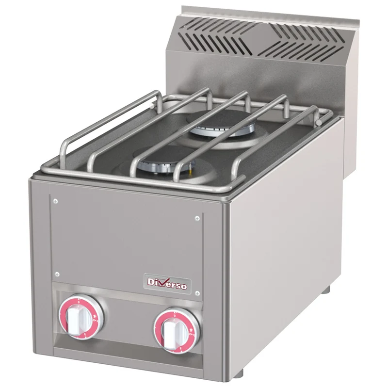 Profi Gaskocher 2-flammig , Tischgerät , 6,6 kW, WR-G2FT-01