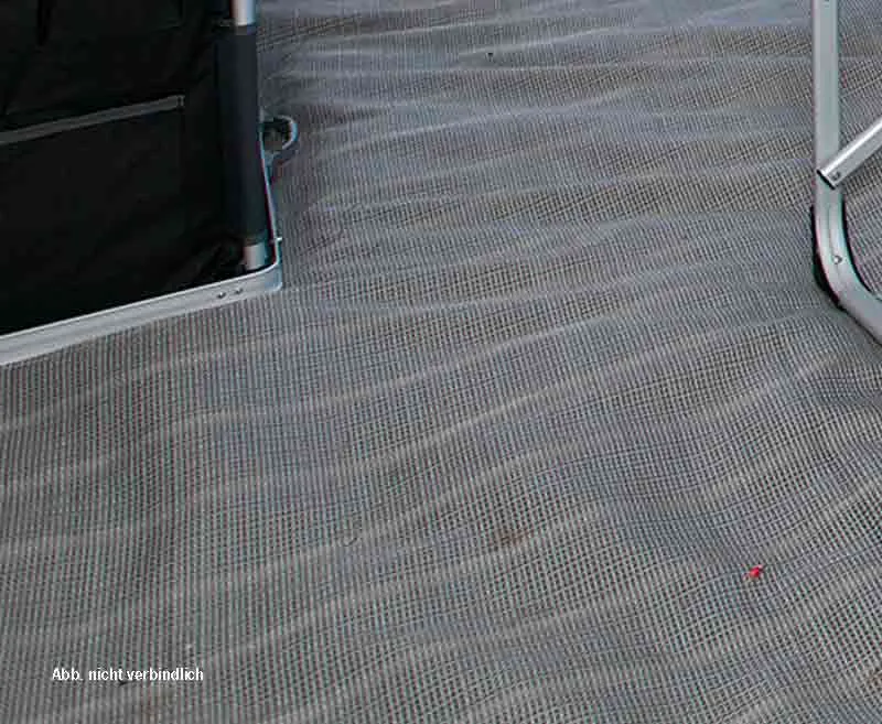 Bolon Zeltteppich 250cm breit, 50m, Light Grey