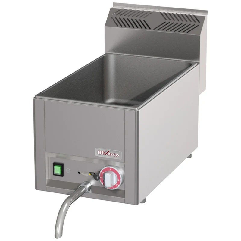 Elektrische Bain-Marie für GN 1/1 , Tischgerät aus Edelstahl, WR-EBMT-12