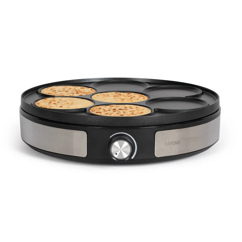 Crêpe-Maker mit großer und Mini-Pfanne