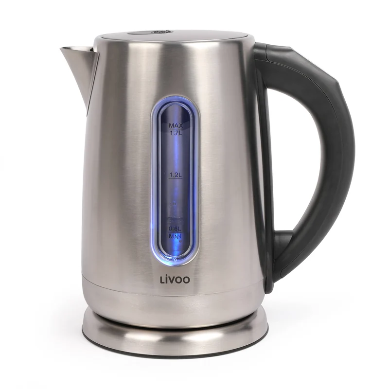 Wasserkocher Edelstahl mit variabler Temperatur 1,7 L