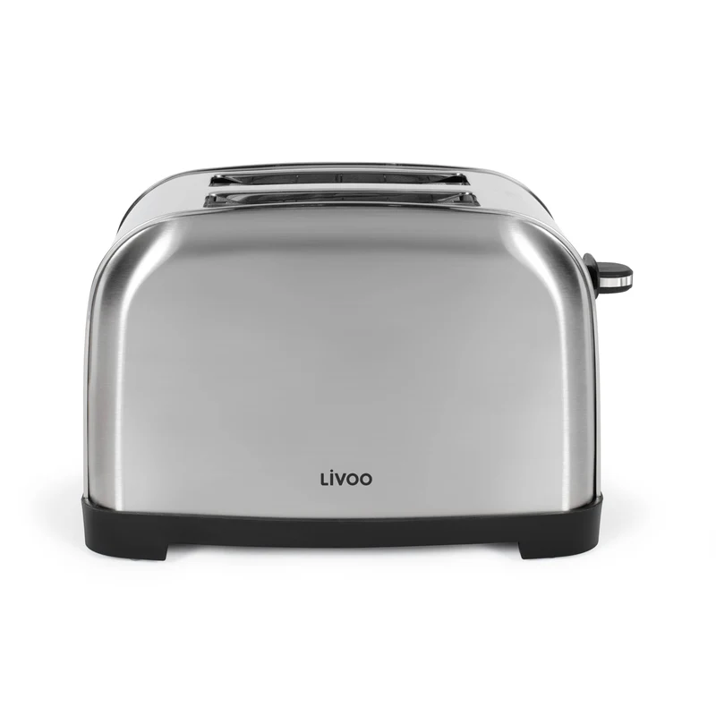 Toaster Edelstahl mit 2 Schlitzen