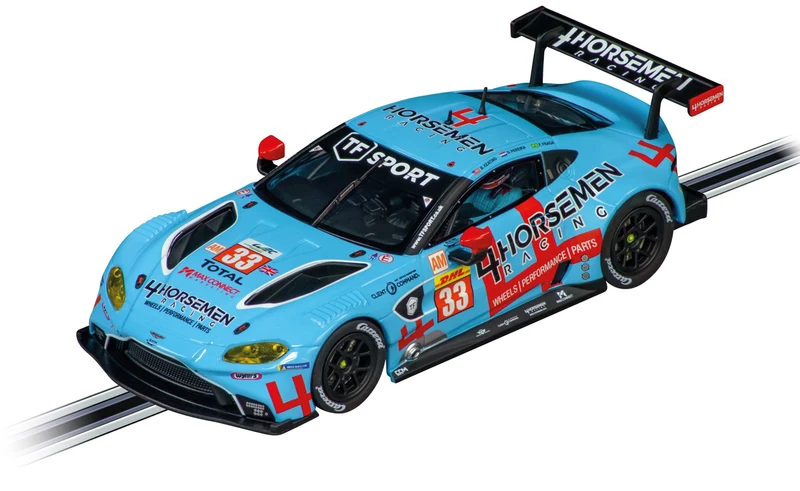 Carrera 20027743 - EVOLUTION Aston Martin Vantage GTE "TF Sport 4 Horsemen Racing No.33" mit Licht