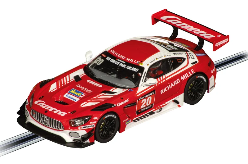 Carrera 20027710 - EVOLUTION Mercedes-AMG GT3 "Carrera, No.20" 12h Paul Ricard, 2021 mit Licht